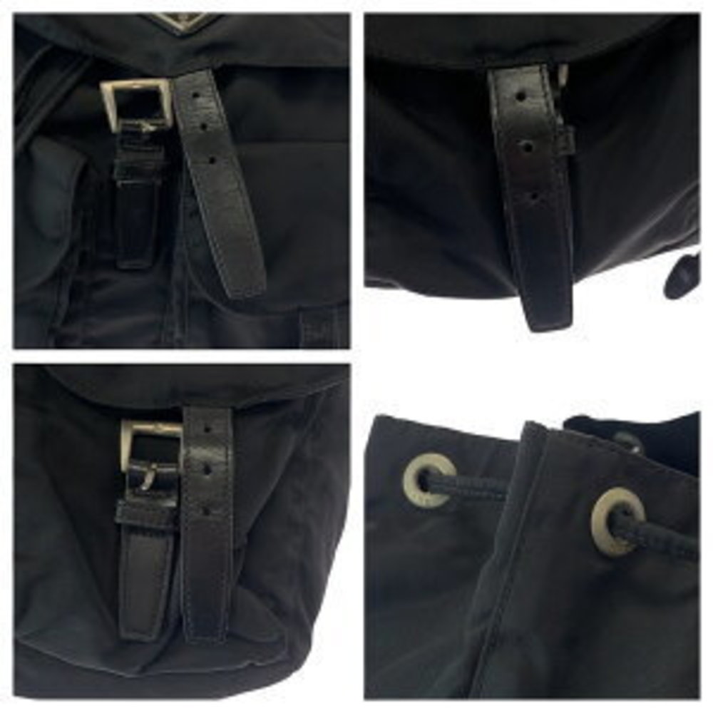 Prada Backpack Black Triangular Nylon Tessuto - image 5